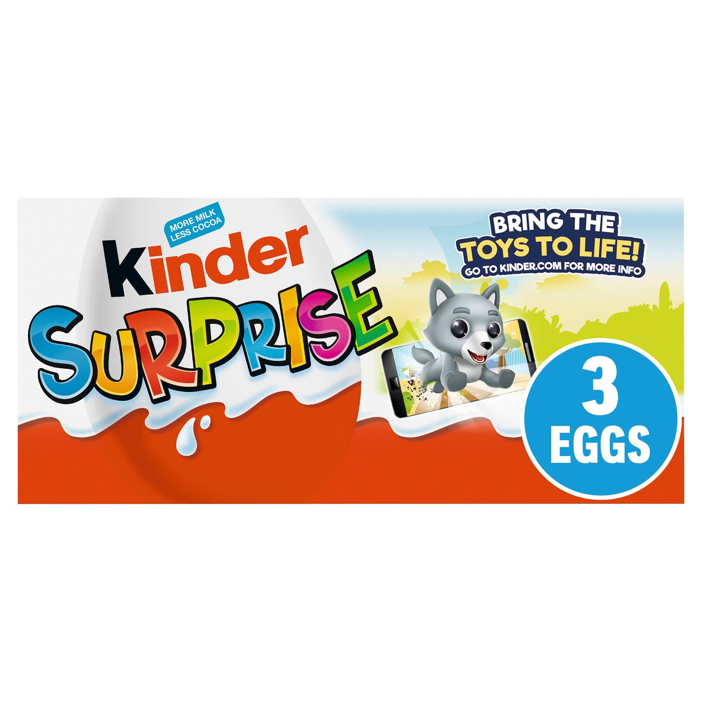 Kinder Surprise Eggs 3x20 GOODS Sainsburys   