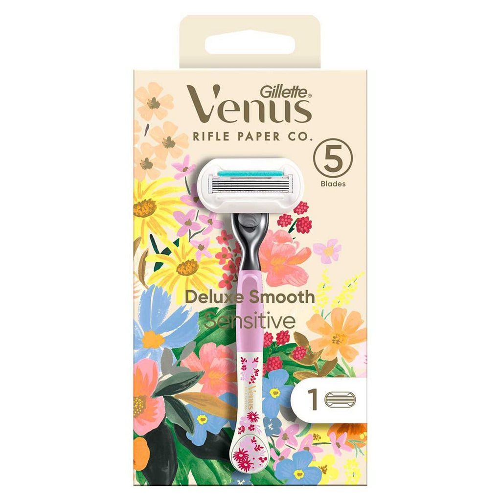 Rifle Paper Co. + Venus Deluxe Smooth Sensitive Razor