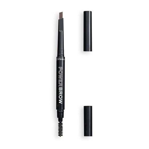 Revolution Relove Power Brow Pencil Dark Brown GOODS Superdrug   