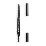 Revolution Relove Power Brow Pencil Dark Brown GOODS Superdrug   