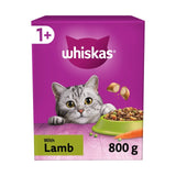 Whiskas 1+ Adult Dry Cat Food with Lamb   800g GOODS M&S   