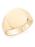 Beaverbrooks 9ct Gold Cushion Signet Ring