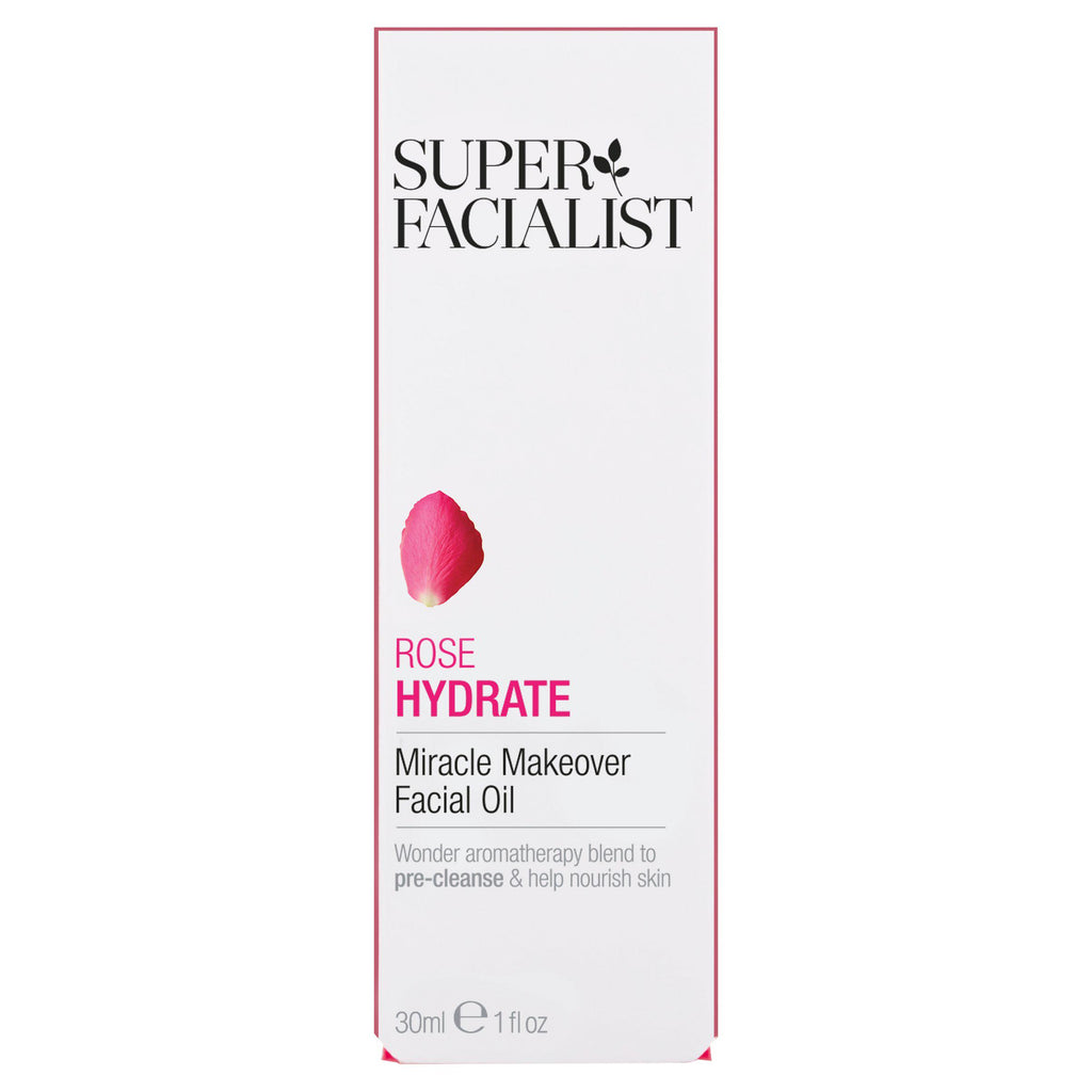 Super Facialist Rose Hydrate Miracle Makeover Facial Oil 30ml