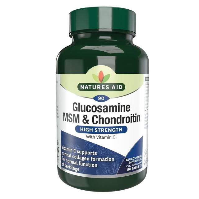 Natures Aid Glucosamine MSM & Chondroitin    90 per pack