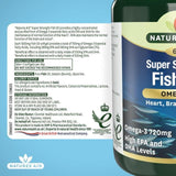 Natures Aid Super Strength Omega-3 Fish Oil Softgels   60 per pack GOODS M&S   