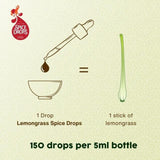 Spice Drops Concentrated Natural Lemongrass Extract   5ml GOODS M&S   