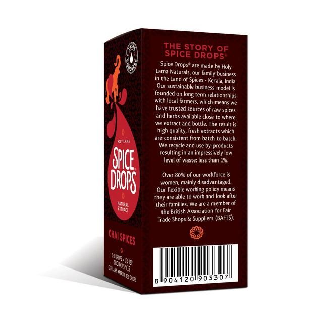 Spice Drops Concentrated Natural Chai Spices Extract    5ml