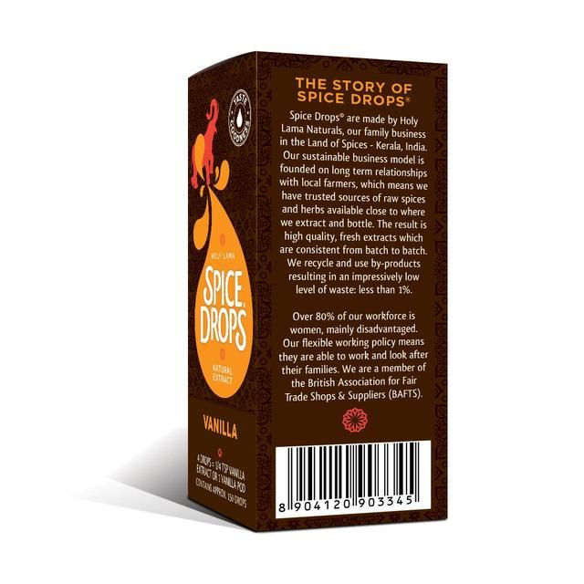 Spice Drops Concentrated Natural Vanilla Extract    5ml