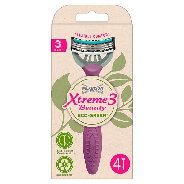 Wilkinson Sword Xtreme 3 ECO Beauty Disposable Razors GOODS Superdrug   