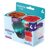 Sistema Knick Knack Pack Mini To Go   4 per pack GOODS M&S   