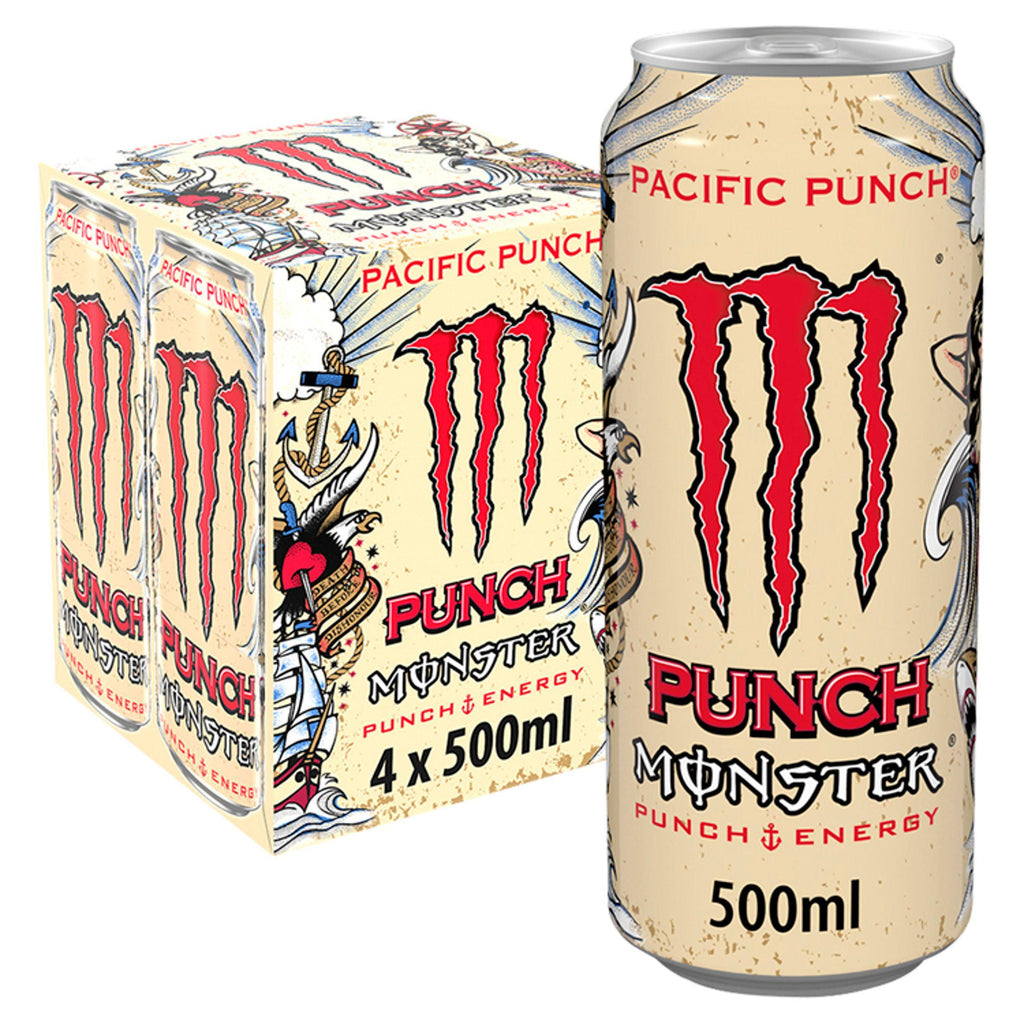 Monster Energy Drink Pacific Punch 4x500ml