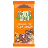 Nature's Store Gluten Free Dark Chocolate & Orange Rice Cakes   100g GOODS M&S   