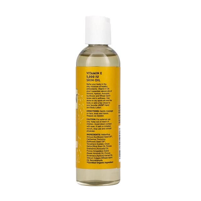 Jason Vegan Organic Vit E Oil 5000IU   120ml