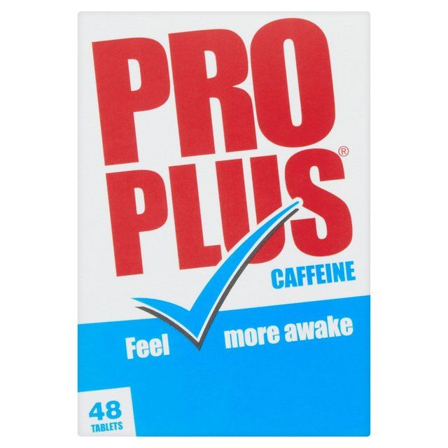 Pro Plus Caffeine Tablets    48 per pack GOODS M&S   