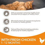 IAMS for Vitality Kitten Food Fresh Chicken   800g