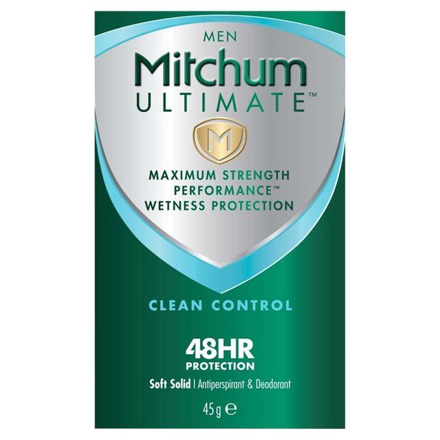 Mitchum Men Ultimate Clean Control Cream Antiperspirant Deodorant   45g