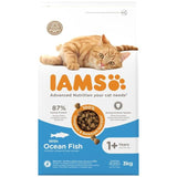 IAMS Adult Dry Cat Food Ocean Fish   3kg