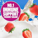 Actimel Strawberry 0% Added Sugar Fat Free Yoghurt Drink   8 x 100g