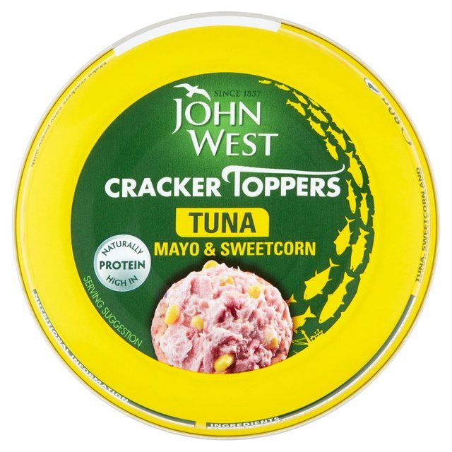 John West Cracker Topper Mayo Sweetcorn   80g