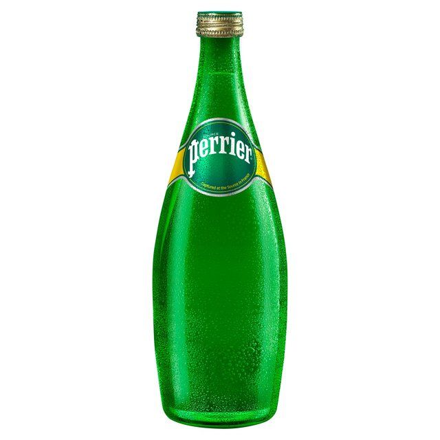 Perrier Sparkling Natural Mineral Water Glass   750ml GOODS M&S   