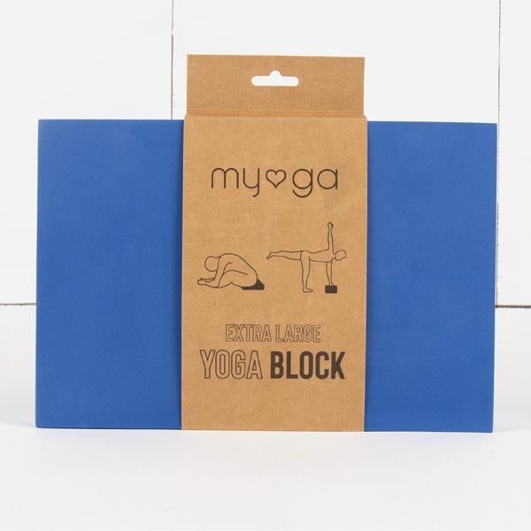 Myga Extra Large Foam Yoga Block - Royal Blue GOODS Superdrug   