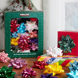 Kirkland Signature Gift Bows in Bright / Traditional Colours - 50 Pack GOODS Costco UK