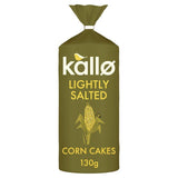 Kallo Lightly Salted Corn Cakes   130g