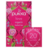 Pukka Herbs Love Organic Herbal Tea - 20 Teabags GOODS Superdrug   