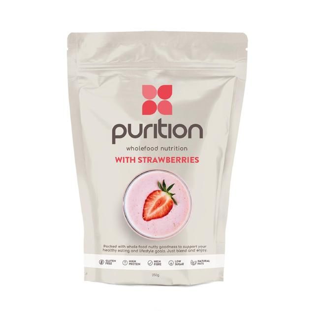 Purition Strawberries Wholefood Nutrition Powder    250g