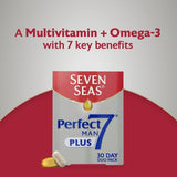 Seven Seas Perfect7 Man Plus Multivitamins & Omega-3 30 Day Duo Pack   30 per pack GOODS M&S   