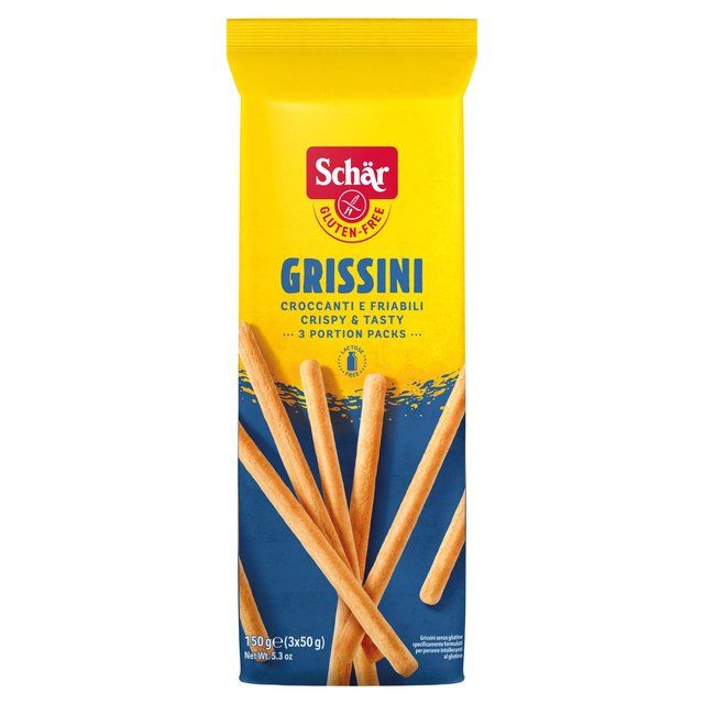 Schar Gluten Free Grissini Breadsticks   3 x 50g