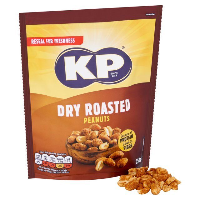 KP Dry Roasted Peanuts   250g GOODS M&S   