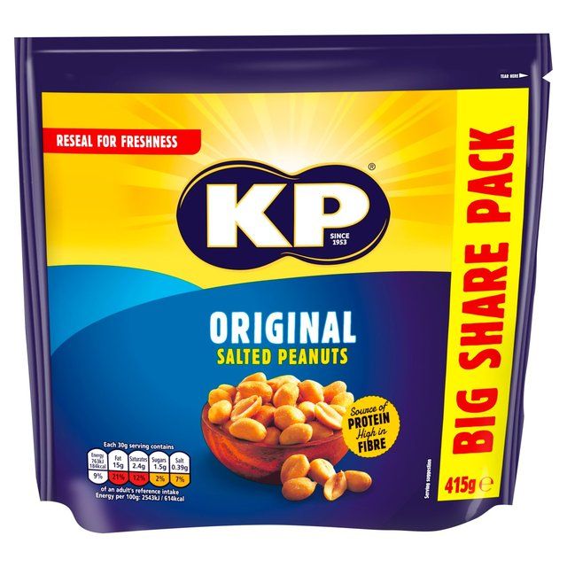 KP Original Salted Peanuts   415g