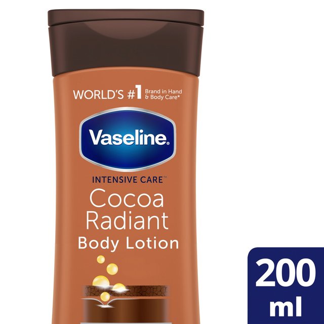 Vaseline Intensive Care Cocoa Radiant Body Lotion   200ml