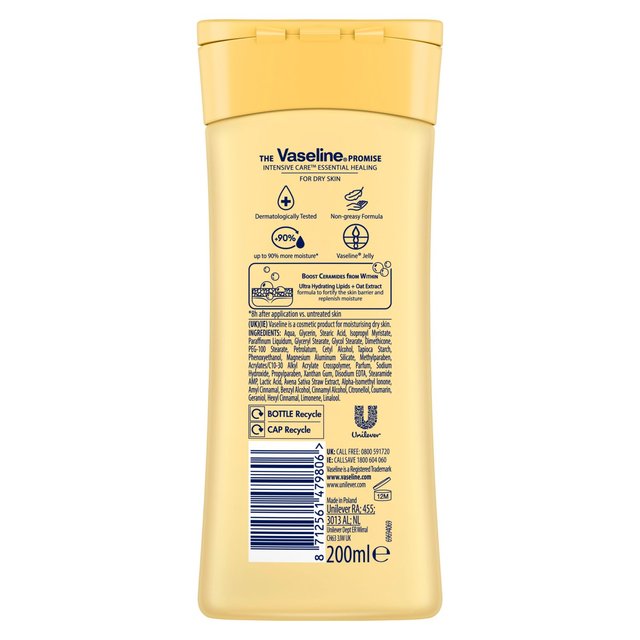 Vaseline Intensive Care Essential Healing Body Lotion   200ml GOODS M&S   