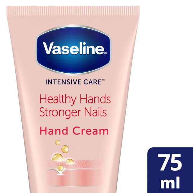 Vaseline Intensive Care Healthy Hands + Stronger Nails Hand Cream   75ml