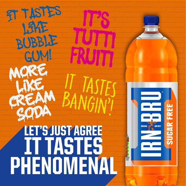 IRN-BRU Sugar Free   2L