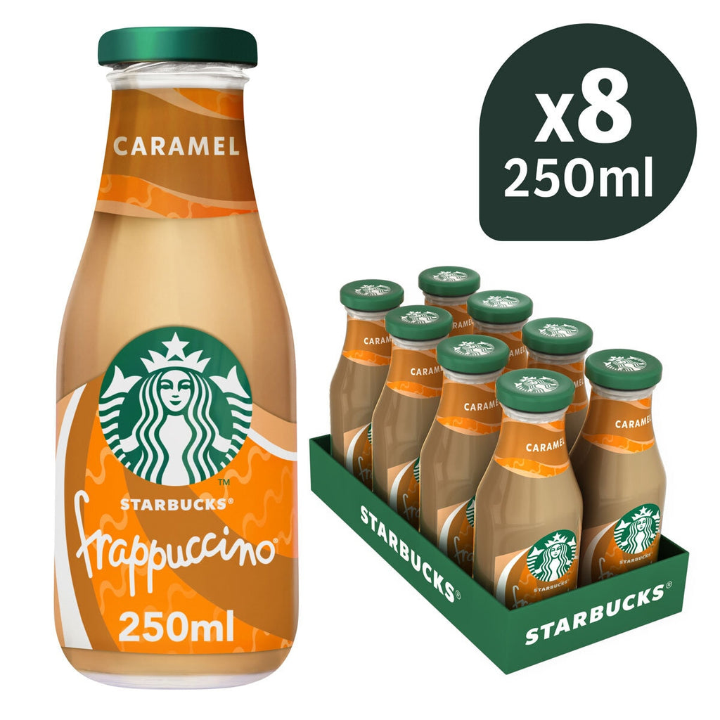 Starbucks Caramel Frappuccino, 8 x 250ml