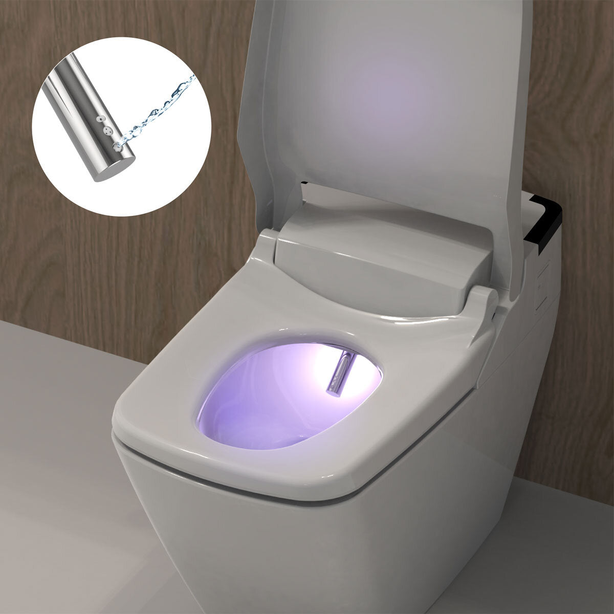 VOVO Smart Toilet in White - TCB-090SA with Vertical or Horizontal drainage GOODS Costco UK