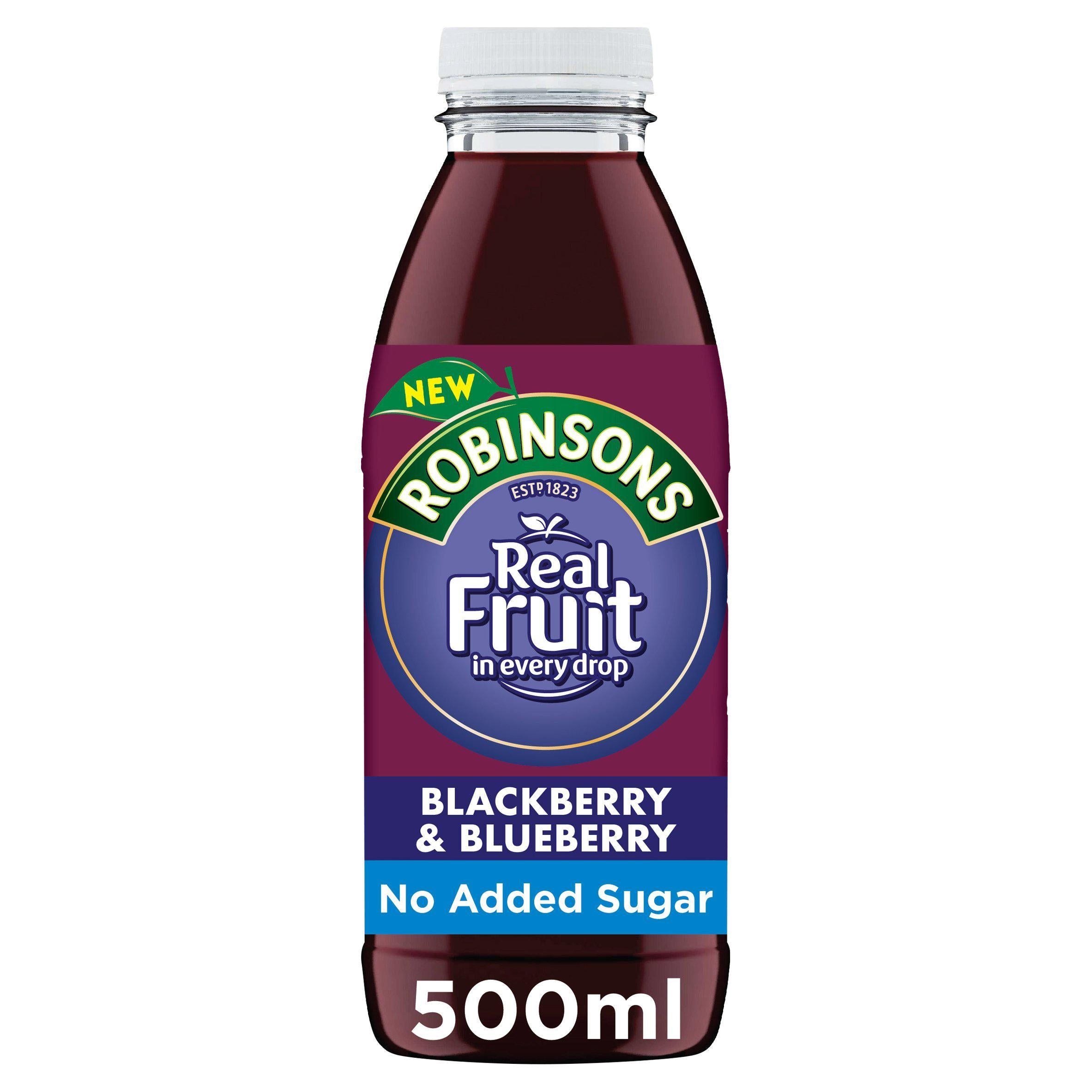 Robinsons Ready To Drink Blackberry & Blueberry Juice Drink 500ml GOODS Sainsburys   