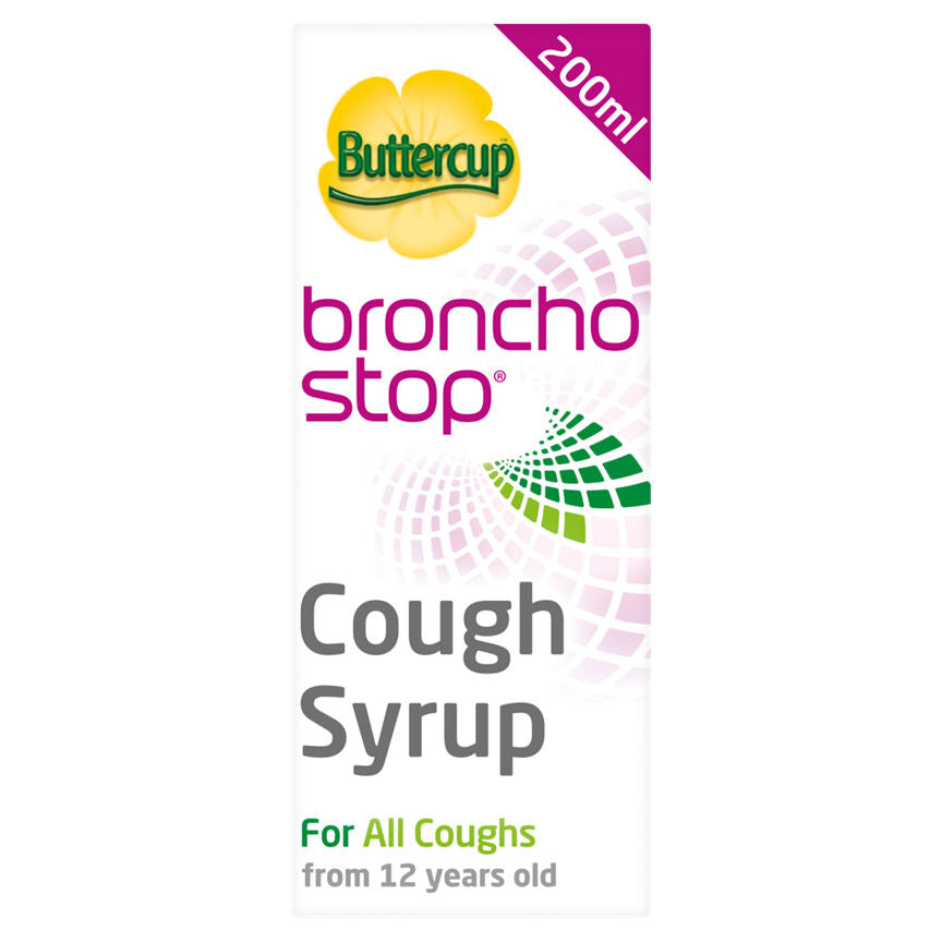 Buttercup Broncho Stop Cough Syrup For Dry & Chesty Coughs