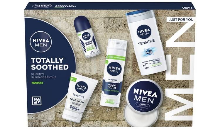 NIVEA MEN Totally Soothed Skincare Gift Set GOODS Argos