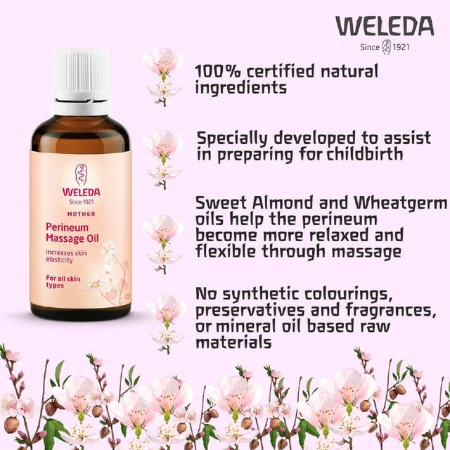 Weleda Maternity Natural Perineum Vegan Massage Oil   50ml