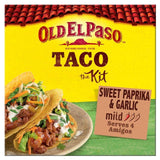 Old El Paso Mexican Sweet Paprika & Garlic Taco Kit with Shells   308g GOODS M&S   