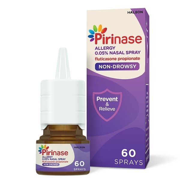 Pirinase Hay fever 0.05% Nasal Spray - 60 Sprays GOODS Superdrug   