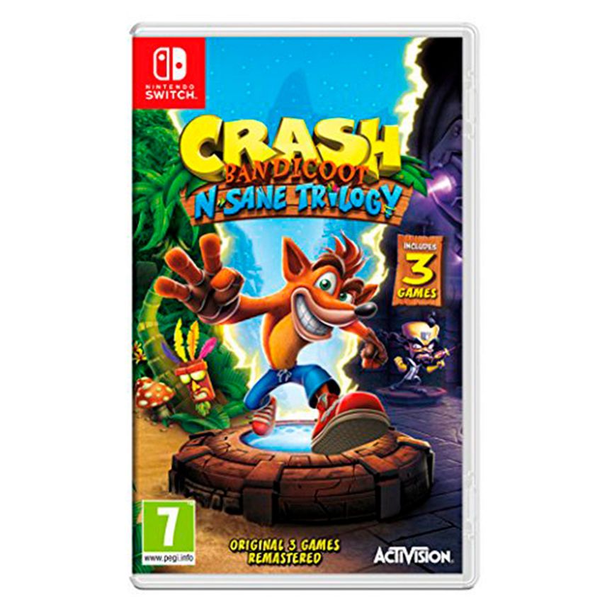 Nintendo Switch Crash Bandicoot N. Sane Trilogy