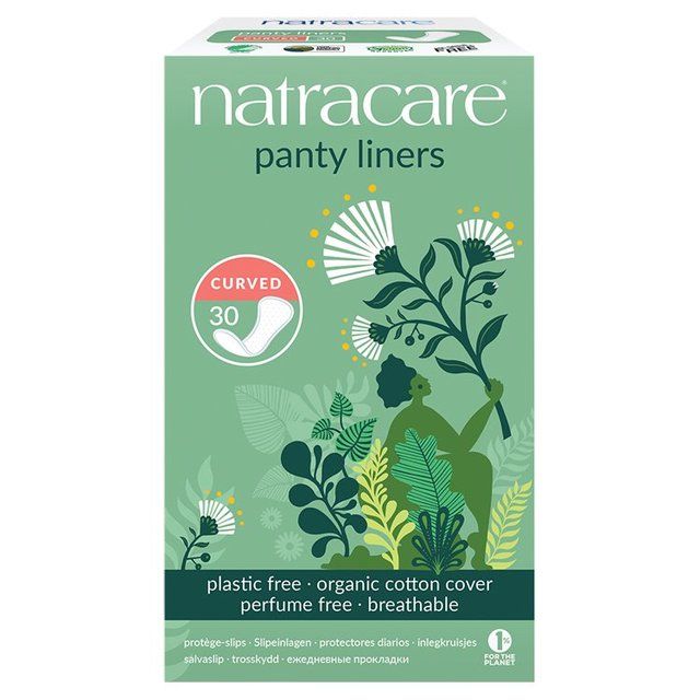 Natracare Natural Curved Pantyliners   30 per pack