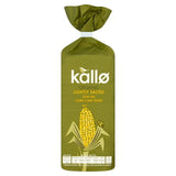 Kallo Organic Corn Cake Thins   130g