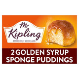 Mr Kipling Golden Syrup Sponge Puddings   2 per pack GOODS M&S   