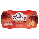 Mr Kipling Cherry Bakewell Sponge Puddings   2 per pack GOODS M&S   